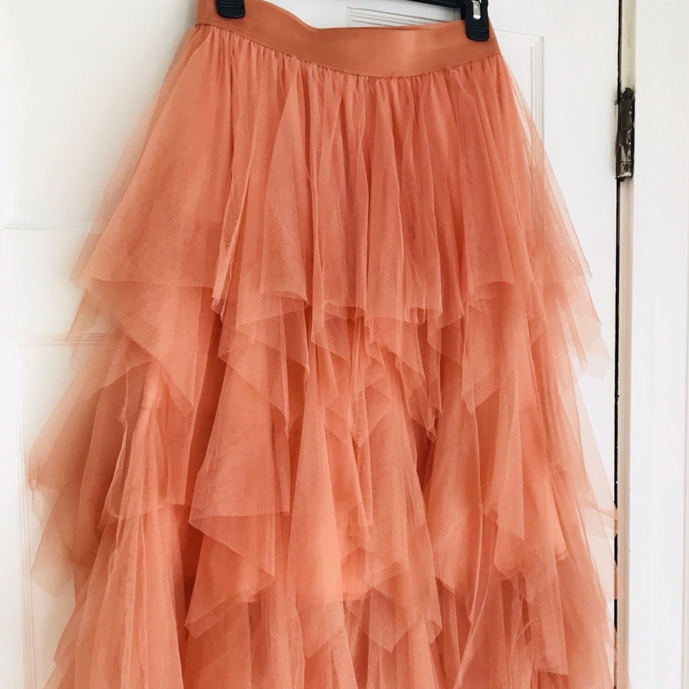 Layered tulle skirt
